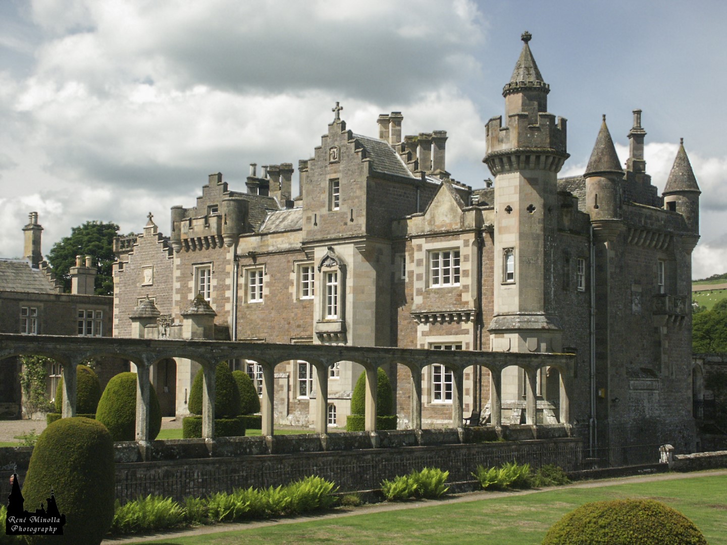 Abbotsford House, Melrose, Schottland